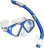 1002186 Aqua Lung Cozumel Sky Blue Snorkel And Mask 053242269568