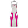 14.3909.55 Oceanic Viper Open Heel Fins White Pink Regular 882689161278