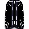 208.1290.000 Hollis Aluminum Back Plate Black 020545204268
