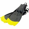 214-2210-006 Hollis Scuba Diving Bat Fin Yellow Tip Extra 020545203575