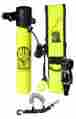 300pkyel-lanyard-coil Submersible Systems Spare Air 3000 Psi 3.0 Cu Ft Scuba Diving Safety Complete Kit W Free Quick 702730827536