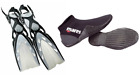 412613080 20 Mares Equator Dive Boots Mens Black Open Heel 089902618551