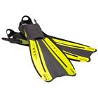 50-3014 Aeris Mako Adjustable Strap Fins Neon Yellow Xsmall 020545020547