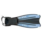50-3018 Aeris Mako Adjustable Strap Fins Ice Blue Xsmall 020545027836
