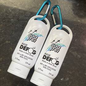 500 Psi 616932088605 2 Fl. Oz. Mask Defog Sport Bottle With Carabineer Set Of