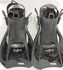 518200 Aqua Lung Swim Snorkeling Trek Fin Black Large 053242206235