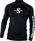 65.031.400 Scubapro Black Rash Guard Mens Long Sleeve 4048336371520