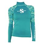 65.535.500 Scubapro Upf Womens Long Sleeve Rash Guard Caribbean 4048336374682