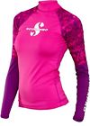 65.537.100 Scubapro Flamingo Rash Guard Womens Long Sleeve Pink 4048336374255