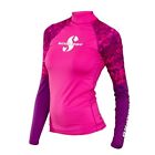 65.537.300 Scubapro Upf Womens Long Sleeve Rash Guard Flamingo 4048336374286