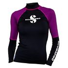 65.539.200 Scubapro Upf Womens Long Sleeve Rash Guard Jewel 4048336374507