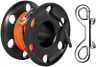 Aaa-2021610-2a Pluzluce Big Finger Spool Dive Reel Aluminum Alloy Large Orange
