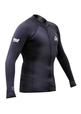 Adrenalin 661256026900 Neoprene Zip Hot-top Black - Xl