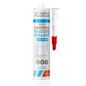 Ag320 Ag Adhesive Guru Adgr Unisil 1pk All Purpose Clear Silicone Sealant 1 Pack 10.15 Fl Oz
