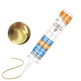Aibgale 640486113179 Rtv Silicone Sealant Waterproof Gold Glitter 100%