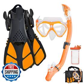 B08pzbz4t5 Aisrida Kids Snorkeling Set Children Mask Fin Snorkel Gear Snorke