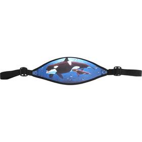 1026kil Aqua Seascapes Buckle Mask Straps Killerwhale