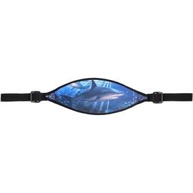 1026sha Aqua Seascapes Buckle Mask Straps Shark