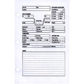 Bkslb07 Aqua 3 Ring Binder Logbook Replacement Pages 30 60 Logs