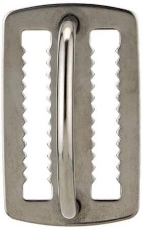 Scsb-02 Aqua Edge Stainless Steel Weight Belt Keeper With D-ring Heavy Duty Slip-free