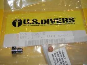 050242 Aqua Lung U.s. Divers 2250 Psi Scuba Tank Valve Burst Plug / Disk Kit