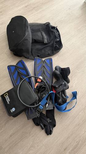 Ed4690 Aqua Lung Scubapro Subgear Superzip Ergo Boots Everflex Gloves Bag Erdpml
