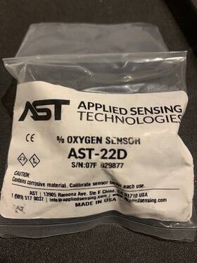Ast-22d Ast Scuba Rebreather Oxygen Sensor