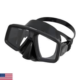 B0d4zb5qfd Ataclete Low-volume Buds Twin Lens Dive Mask For Scuba Diving Snorkeling And