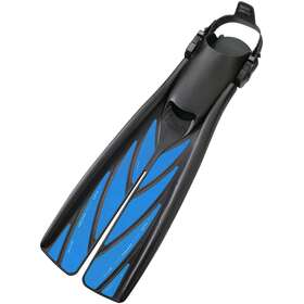05-0056-0p Atomic Aquatics Split Fins Small Royal Blue
