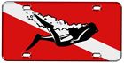 Au0111 Innovative Metal Licence Plate Diver Accessories