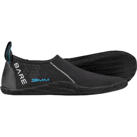 044924blk-8013 Bare 3mm Feet Black 13
