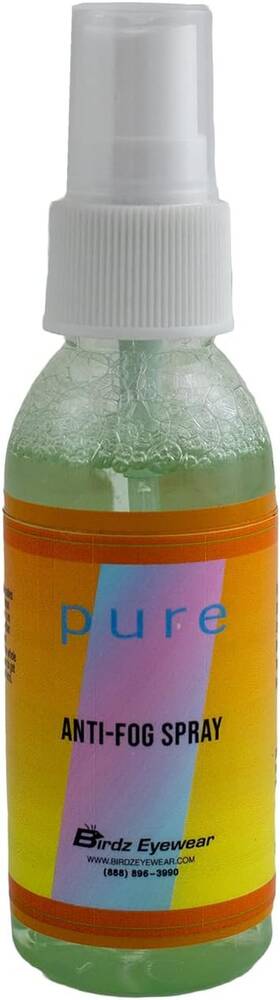Birdz Eyewear 744759774217 One 2-ounce Bottle Of Anti Fog Spray Defogger Safe On All Lenses