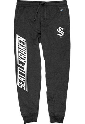 Blue 84 198528340156 Nhl Mens Officially Licensed Sweatpants Jogger Charcoal Large