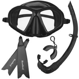 Blrfdmk2 Blue Reef Spearfishing Mask Fins Snorkel Set
