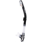 Sn-1239-bk Blue Reef Cobra Flex Snorkel Black