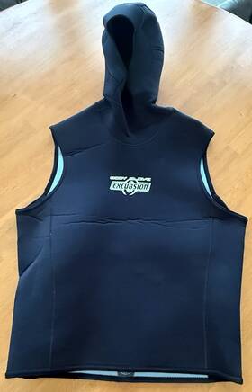 3920 Body Glove Excursion Hooded Vest Mens Xl Neoprene Diving Scuba Snorkeling
