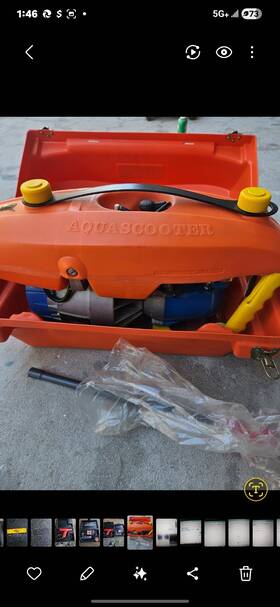 Rt30013 Brand Aquascooter Vintage As 450 Dpv Underwater Scooter Made In Italy 4