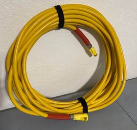 Ahqrs6y60 Brownies Third Lung Hookah Diving 60-foot Hose With Qrs Connectors Look