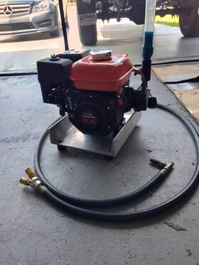G390x Brownies Third Lung Diving Hookah System Land Based