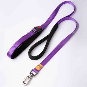 2477-cl210 Cannyco America Llc Canny Leash Purple Medium/large Dog - 1 Inch Width 4ft Length