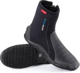 Hdb5mm4 Coreskin Neoprene Dive Boots 5mm With Anti-slip Sole For Water Sports M4w5 Black