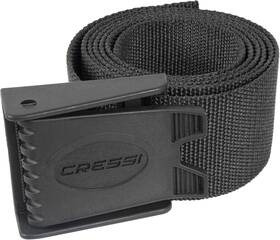 627050 Cressi Nylon Weight Belt With Hard Plastic Buckle For Freediving And Black