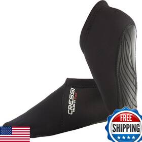 B00ey1byry Cressi Palma St 3 Mm Diving Socks Black/black Xl/2xl Us035006