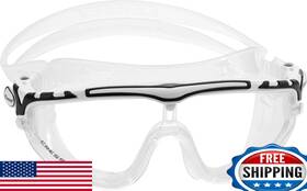 B00wti66uo Cressi Skylight Swim Goggles - Clear/white/black Comfortable And Durable