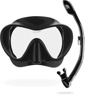 B01my2idw2 Cressi F1 And Supernova Dry Mask Snorkel Kits Black/black