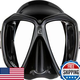 B0dgz2hyfs Cressi Liberty Duo 2-lens Masks Black/titanium