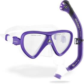 Cressi B0dj9xz9xl Ocean Combo Clear/purple