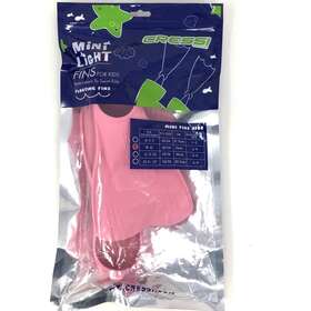 Dp304025 Cressi Mini Light Kids Swim Fins Us Kid 8/11 - Eu 25/28 Age 2/4 Pink New Nip