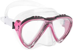 Ds311040 Cressi Lince 2-lens Diving Mask Clear/pink
