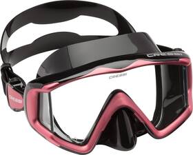 Ds455040 Cressi Perfect View Scuba Diving Snorkeling Mask In Pure Comfortable Silicon